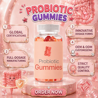 Gummies Probiotiques Lactobacillus Acidophilus – Fournisseur OEM, Développement de Formules Personnalisées en CFU, Marque Privée