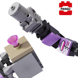 Robot de Control Remoto Eléctrico con Voz, Color Morado, UOBOT, Bloques de Construcción de Plástico para Armar - Product Image 2