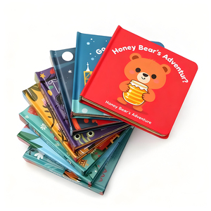 Trung Quốc Nhà Máy Bù Đắp Giấy Các Tông Cuốn Sách Hình Ảnh Dịch Vụ In Ấn Tùy Chỉnh Giáo Dục Trẻ Em Của Trẻ Em Hội Đồng Quản Trị Cuốn Sách In Ấn - Product Image 1