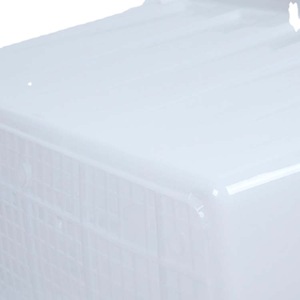 Réservoir d'eau en plastique Siloa 50x70x38cm, boîte de stockage aquatique rectangulaire, résistante à l'humidité et à la moisissure, conteneur d'élevage - Product Image 3