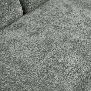 Canapé-lit Modasi moderne deux places en tissu avec coussin en mousse, dossier rembourré, décoratif, pour petits espaces, salon, appartement - Product Image 5