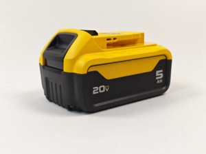 Batterie lithium-ion 20V MAX 5Ah pour DEW-<span class=keywords><strong>ALT</strong></span>, batterie haute capacité avec indicateur LED, longue durée de vie - Product Image 2