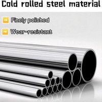 Paquete de 4 patas de metal negro mate de 4 pulgadas para muebles, patas resistentes y modernas para gabinetes de sala de estar (1,4 mm de grosor)