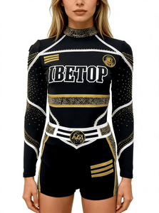 Uniformes <span class=keywords><strong>de</strong></span> Porristas Personalizados al por Mayor OEM 2026, Conjuntos <span class=keywords><strong>de</strong></span> Ropa Transpirable y Cómoda para Adultos, <span class=keywords><strong>Disfraces</strong></span> <span class=keywords><strong>de</strong></span> <span class=keywords><strong>Carnaval</strong></span> - Product Image 6