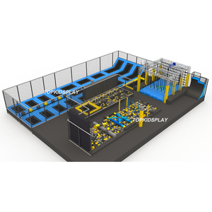 <strong>Factory</strong> Manufactures Indoor <strong>Playground</strong> Equipment Big Foam Ball Pit Rope Course Indoor Trampoline Kids Space <strong>Playground</strong> - Product Image 3