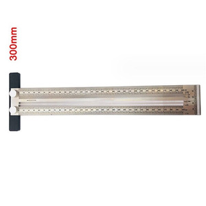 Chế Biến Gỗ Scribe 180-400Mm T-Loại Cai Trị Scribing Cai Trị Dòng Thép Không Gỉ Vẽ Đánh Dấu Đo Tự Làm Công Cụ Đo - Product Image 5