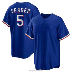 2025 World Champions Baseball Jersey 5 Corey Seage All Stitched Name Button-up Sports Shirts Característica transpirable - Product Image 1