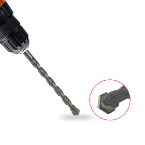 Quick-fit Shank Hammer Drill <strong>Bits</strong> Set 4/5/6/8/10/12mm Cross Type Tungsten Carbide Alloy Hole Saw for Masonry Concrete Stone - Product Image 3