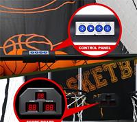 2 joueurs Double-shot Indoor Automatic Basketball Shooting Machine Joueurs à pièces Double-shot Jeux à pièces d'intérieur