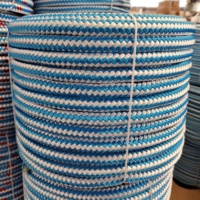 Corde tressée en polyester PP Double Offre Spéciale Corde tressée 10mm-20mm Corde d'escalade Corde de coupe