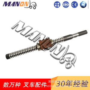 NichiYu <b>Worm</b> <b>Gear</b> For Forklift 3291001200 Steel Standard Part Lizhiyou Model - Product Image 3