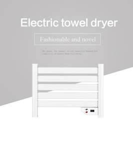 Calentador de Toallas Eléctrico Moderno de Pared <span class=keywords><strong>con</strong></span> Control Termostático, Impermeable IP24, <span class=keywords><strong>Toallero</strong></span> Calefactor para Hogar y Hotel - Product Image 3