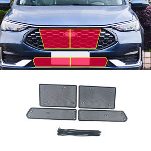 OEM d'accessoires extérieurs de maille de diamant d'automobile pour l'écran de bogue de calandre avant de Ford Escort 2015-2021 - Product Image 2