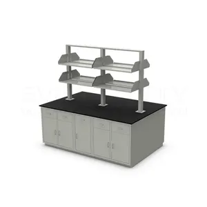 Lab Furniture Table School Laboratory Workbench With Socket Chemistry Test Table Work Bench