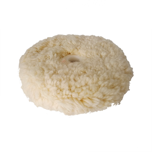 Đế đánh bóng bằng len hai mặt 9 inch, độ mài trung bình, độ nhám khác, kết nối nhanh, dùng cho thân xe hơi - Product Image 1