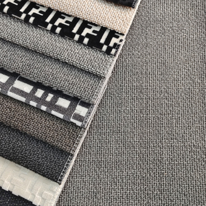 Tissu d'ameublement robuste texturé tissé facile à nettoyer prêt à expédier tissu de meubles de <span class=keywords><strong>canapé</strong></span> par la cour 20 mètres - Product Image 2