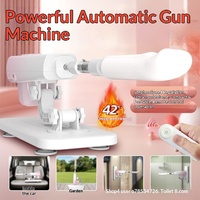 Pistolet télescopique électrique pour femmes, à commande à distance, avec poudre à gradient entièrement automatique, pour le moulage, le chauffage et la vibration, à faible puissance