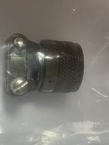 M85049/52-1-10W Circular Connector Strain Relief <b>Adapter</b> Knurled Metal Cable Clamp Accessory - Product Image 1