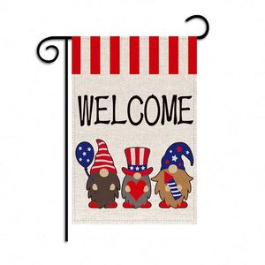 Wholesale Custom Logo 12x18 Double Sided Garden <b>Flags</b> Weather Resistant Polyester Digital Printing Insurance Decoration Blank - Product Image 2