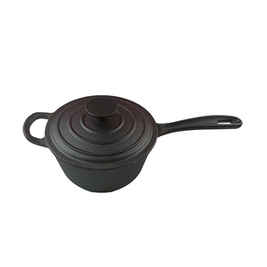 Cast Iron Milk <b>Pot</b> <b>Small</b> Tapered Type Uncoated For Baby And Toddlers Heating Milk Cooking Single Serving Stew <b>Pot</b> - Product Image 1