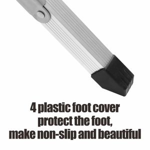 HOMFUL almacenamiento ajustable Camping aluminio refrigerador pesca taburete de <span class=keywords><strong>mesa</strong></span> de muebles - Product Image 2