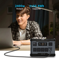 Station d'alimentation portable Senci 1200W 2400W 3000W avec panneaux solaires
