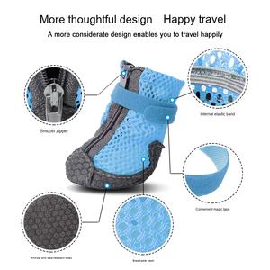 अनुकूलित पालतू जूता सॉक कुत्ते के जूते और पाव रक्षक सांस गर्मी के साथ गर्म फुटपाथ पर - Product Image 3