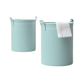 Foldable Eco-Friendly Non-woven Fabric <b>Storage</b> Basket XL Size for Bathroom/<b>Laundry</b> Toy & Clothing <b>Organization</b> - Product Image 4