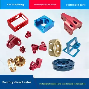 نموذج أولي لجرس البرونز الذهبي ، أجزاء كهربائية مطبوعة ثلاثية الأبعاد ، خدمات التصنيع باستخدام الحاسب الآلي ، لوحة مفاتيح ألمنيوم لآلة الأرجل - Product Image 3