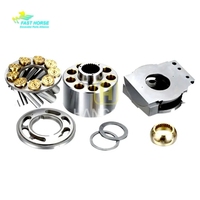 Kit de réparation de pompe hydraulique, kit de révision de pompe principale, bloc-cylindres, plaque de soupape, piston, plateau oscillant, joint, compatible avec Komatsu K3V112DR