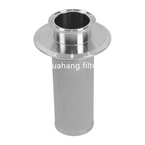 Filtre à cartouche en titane fritté à bas prix, 1 micron-100 microns, avec embout en acier inoxydable, haute efficacité pour usage industriel - Product Image 5