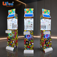 LIFUN Commercial Lucky Spin 24 Clips Coin Operated Gift Game Amusement Park Prize Winning Machine