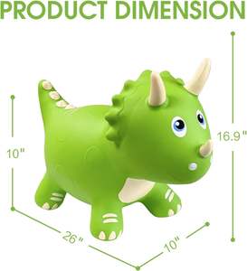 Juguete Inflable de Salto de Caballo de TPE Personalizado para Niños de 2 a 4 Años, Opciones de Color Personalizadas, Unisex - Product Image 2