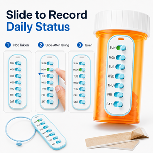 Etiqueta Recordatorio de Medicamentos Semanal Mayorista de Gran Demanda, Sin BPA, con Bucle <span class=keywords><strong>El</strong></span>ástico Adhesivo, Gadget Popular <span class=keywords><strong>para</strong></span> <span class=keywords><strong>el</strong></span> Cuidado Diario - Product Image 3