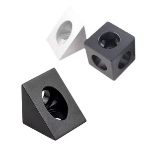 2020 có thể điều chỉnh 2-cách tam giác nhôm nối kẽm kim loại khung góc cho máy in 3D guid đường ray nhôm đùn hồ sơ - Product Image 3