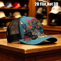 Gorra Trucker de 5 Paneles con Corte Láser, Diseño Moderno para Exteriores, Pedido Personalizado OEM, MOQ Bajo, Serigrafía, Sublimación, Cierre a Presión, Estilo Deportivo y Hip Hop
