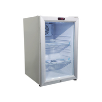 Réfrigérateur de comptoir Meisda SC68 Mini, sans givre, électrique, portable, usage commercial, hôtel, 68L