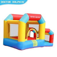 Doctor Dolphin – grand château gonflable personnalisé pour enfants, banderoles de maison de saut de lune gonflable bon marché à vendre