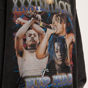 Wholesale 100% Cotton ODM Unisex Crewneck Sweatshirt Casual Regular Fit <b>Pullover</b> Custom Print for Daily Wear - Product Image 3