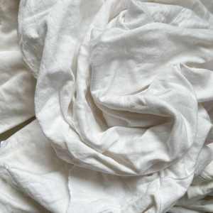 Riciclaggio di prodotti tessili di cotone di alta 100% stracci di cotone bianco stracci lenzuolo di cotone bianco stracci di cotone per la pulizia industriale - Product Image 3