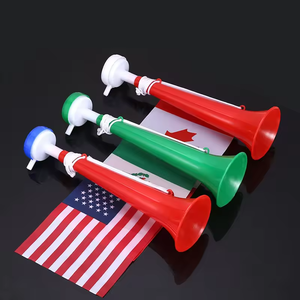 <span class=keywords><strong>Trompeta</strong></span> de Plástico FUKE Mundial 2026, Bandera de País para Aficionados al Fútbol, Banderín, Generador de Ruido, Corneta para Animar en Partidos de Fútbol - Product Image 1