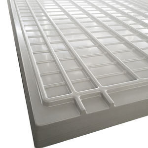 Plateaux hydroponiques de fourrage de reflux en plastique ABS de pépinière grande table de culture d'inondation pour la plantation de légumes d'intérieur - Product Image 4