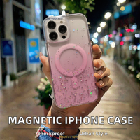 Coque arrière magnétique en TPU pour iPhone 15 Pro Max 14 13 12 11 Pro, étui de téléphone portable magnétique mat avec emballage en sac OPP