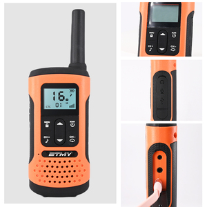 Dual PTT Radio UHF 400-480MHZ Analog handheld <b>walkie</b> <b>talkie</b> long distance Channel Scanning multi color to choose ETMY ET-T8 - Product Image 4