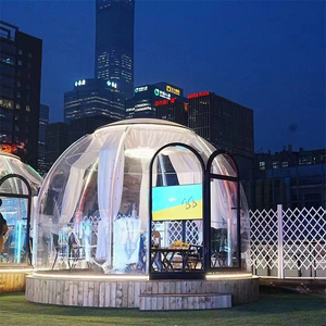 Domo de Policarbonato Transparente con Diseño de Burbuja Estrella, <span class=keywords><strong>Carpa</strong></span> Iglú para Camping y Restaurantes - Product Image 2