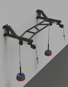 בטיחות-תכונות בטיחות פלדה סמיכה ברים נגד החלקה מעמוד מוטות calistenics עץ ידיות מעמדות אחיזה לגברים - Product Image 3