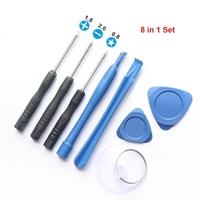 Kit de réparation de téléphone portable 11-en-1 personnalisable avec tournevis à batterie en alliage S2 pour iPhone/Android – Ensemble de 9 pièces