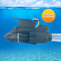 Moteur à aileron électrique directionnel haute performance pour kayak, tube à flotteur et bateau à ventre-Idéal pour la pêche et l'utilisation de la planche à pagaie