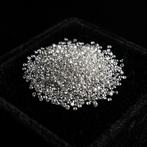 เพชรเมลีขนาดเล็กเจียระไนทรงบริลเลียนท์ ผลิตในห้องปฏิบัติการ สีขาว D ขนาดเล็กมาก ขัดเงา IGYRAA JEWELS รับรองโดย IGI พร้อมจัดส่ง - Product Image 5