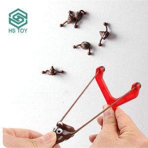 HS gros Smiley caca fronde jouets en plastique volant mur escalade jouets tir catapulte jeux pour enfants - Product Image 4